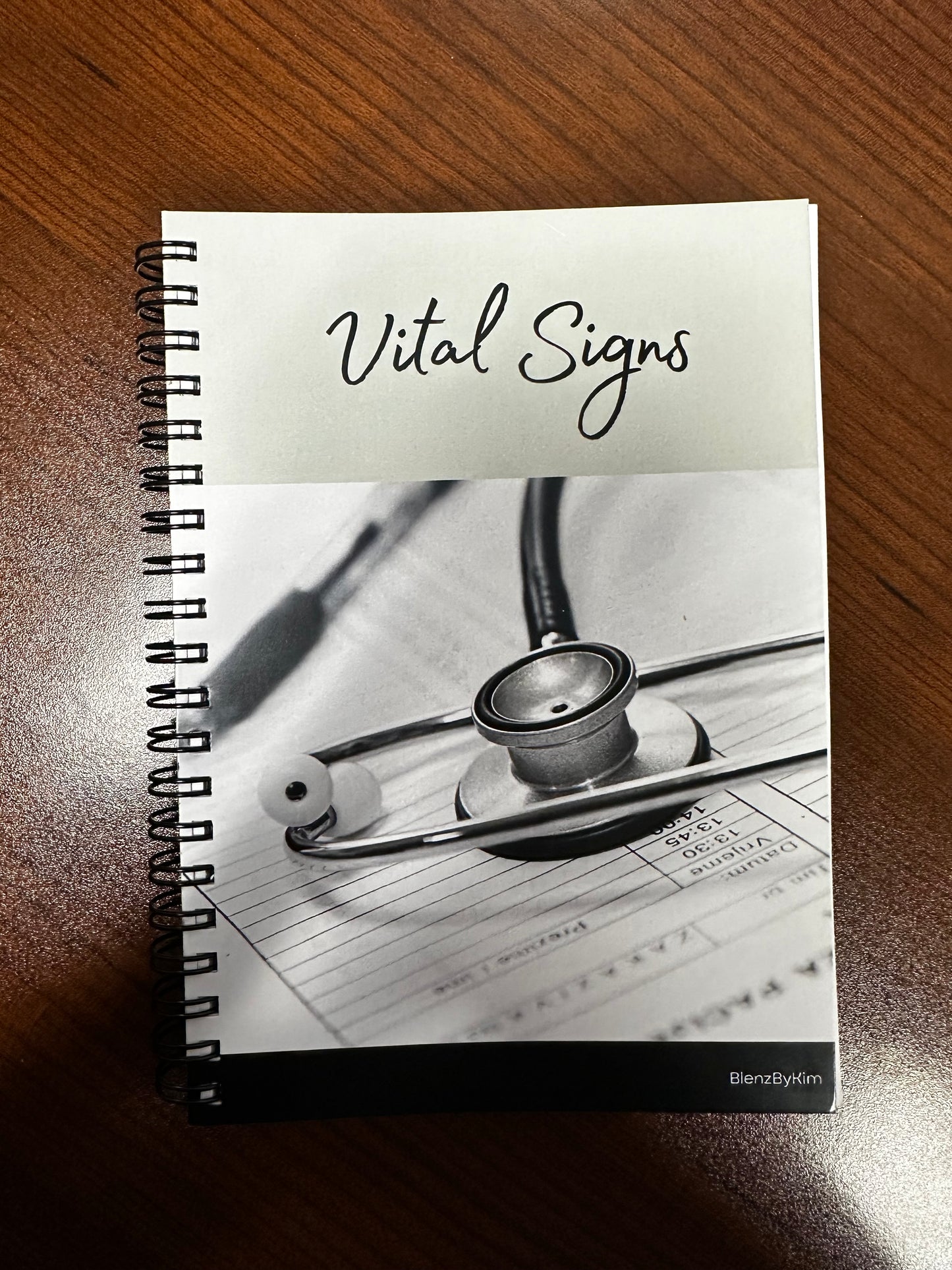 Vital Signs Notebook 5" x 7"
