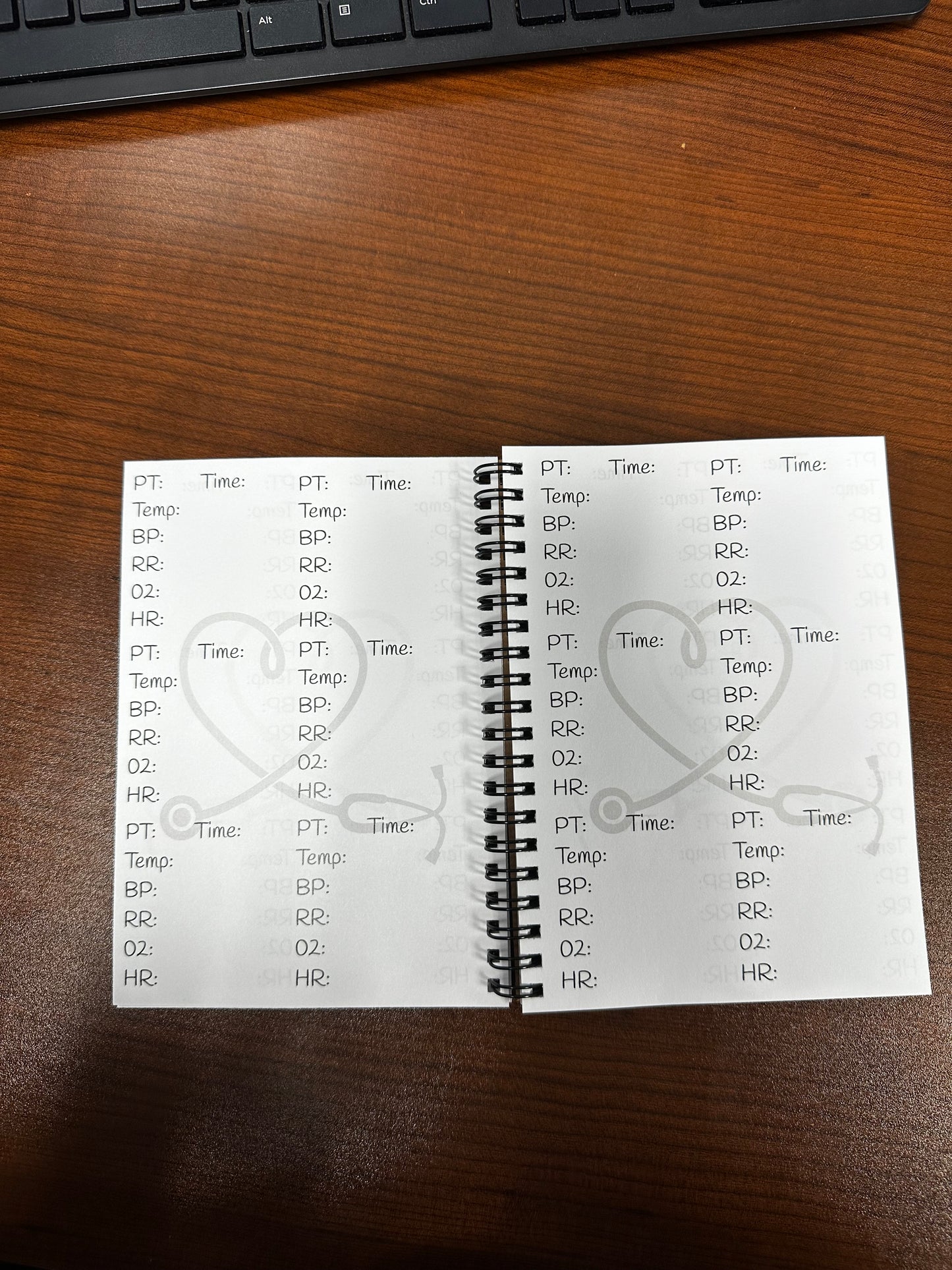 Vital Signs Notebook 5" x 7"