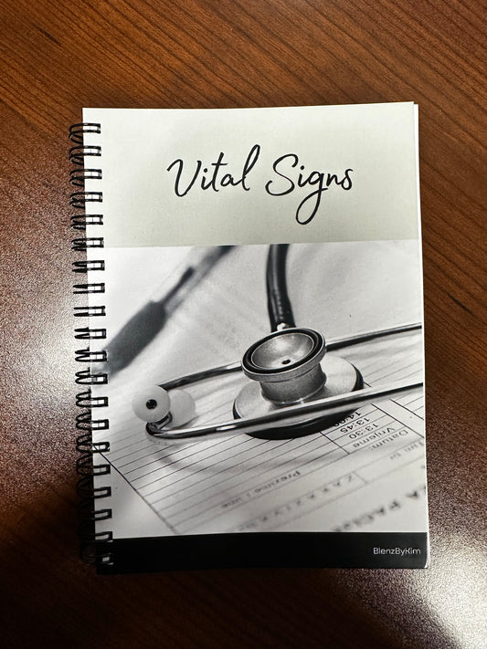 Vital Signs Notebook 5" x 7"